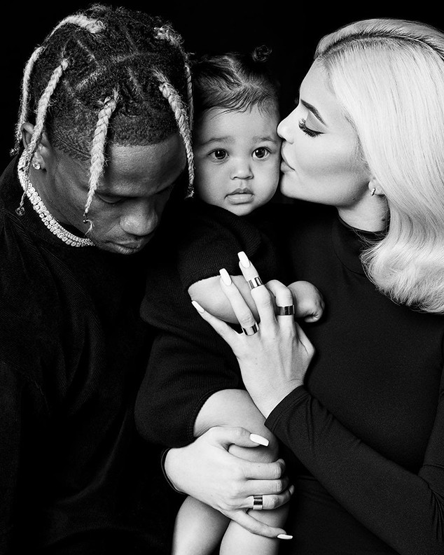 Travis Scott, Stormi Webster, Kylie Jenner
